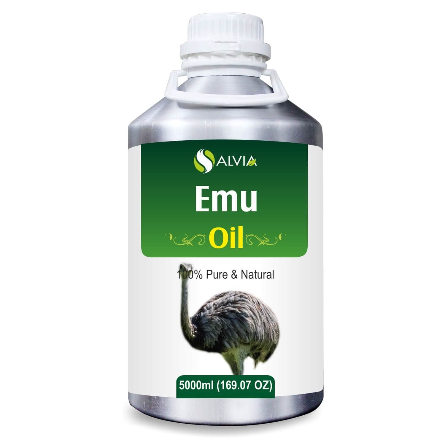 Salvia Natural Carrier Oils,Anti Ageing,Anti-ageing Oil 5000ml Emu Oil 100% Pure & Natural Carrier Oil